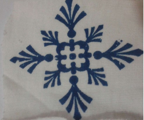Printing of cotton fabric with reactive dyes (Screen printing method)